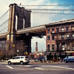 Brooklyn Bridge und Empire State Building