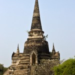 Wat Phra Si Sanphet Einer der 3 Chedis des Wat Phra Si Sanphet
