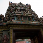 Sri Maha Mariamman Gopuram (Eingangsturm) des Sri Maha Mariamman