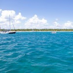 Off the coast of Saona