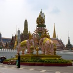 Wat Phra Kaeo von außen Wat Phra Kaeo von außen