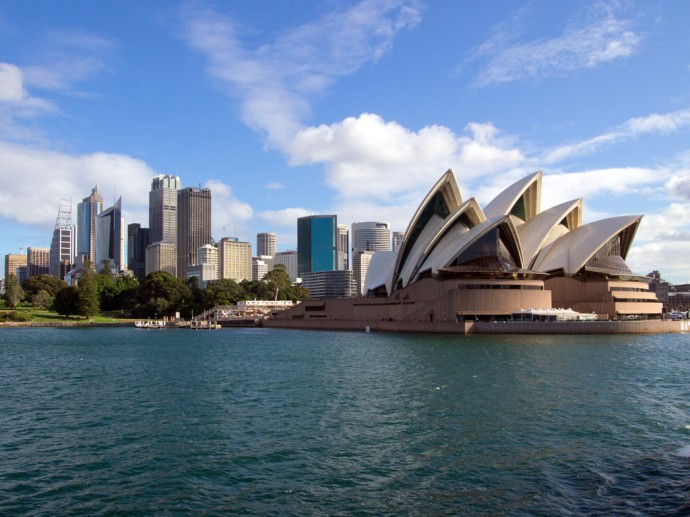 Opera House und Skyline