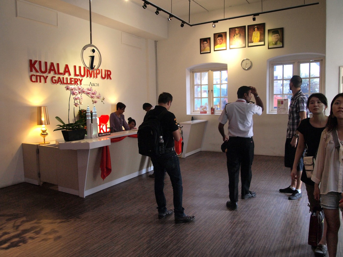 Eingangsbereich der Kuala Lumpur City Gallery
