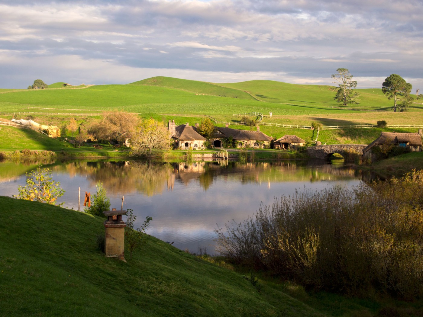 Green Dragon, Hobbiton Movie Set Tours, Matamata, Herr der Ringe, der Hobbit, Neuseeland