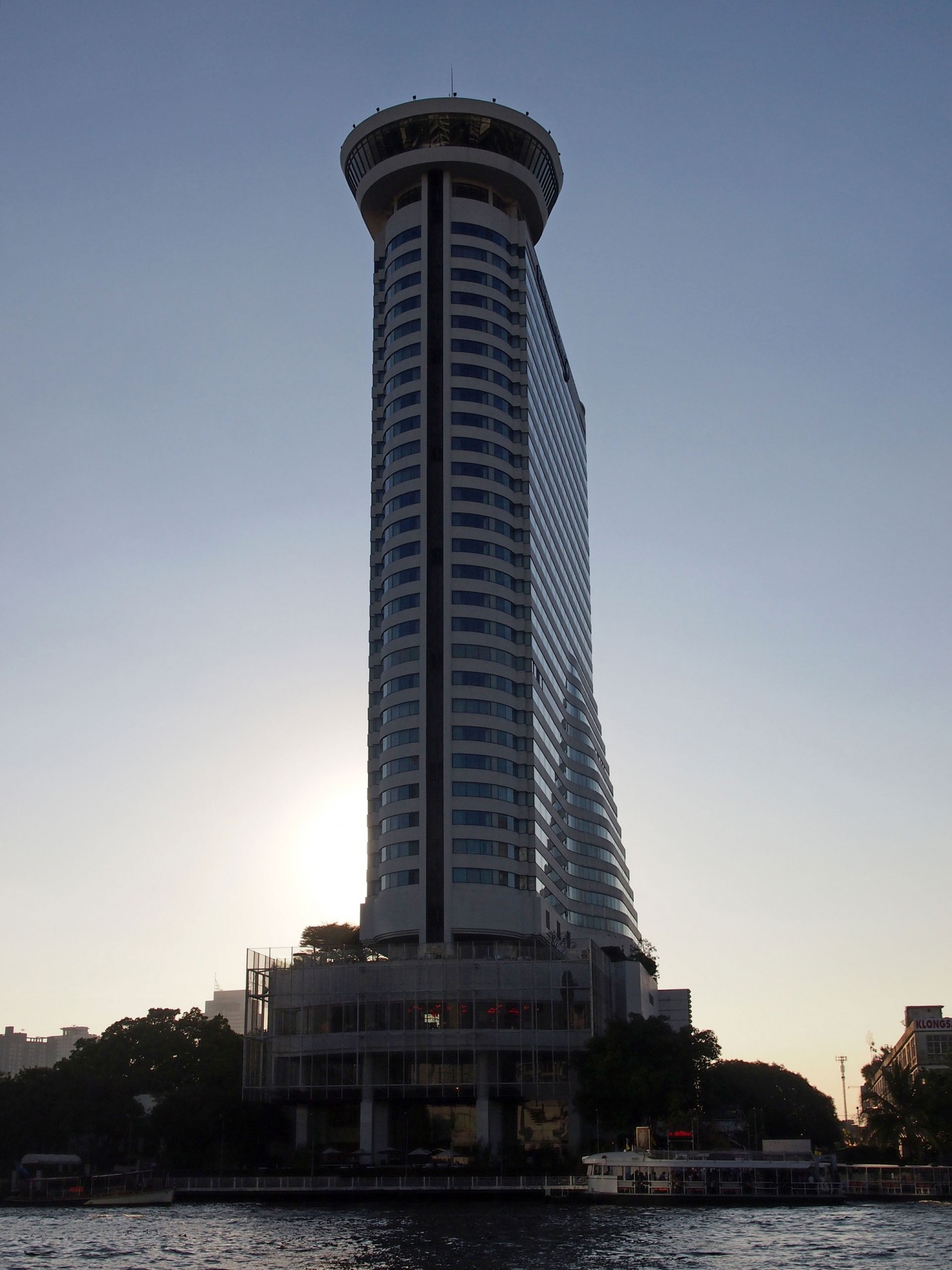 Das Millennium Hilton Bangkok am Chao Phraya Fluss, Thailand