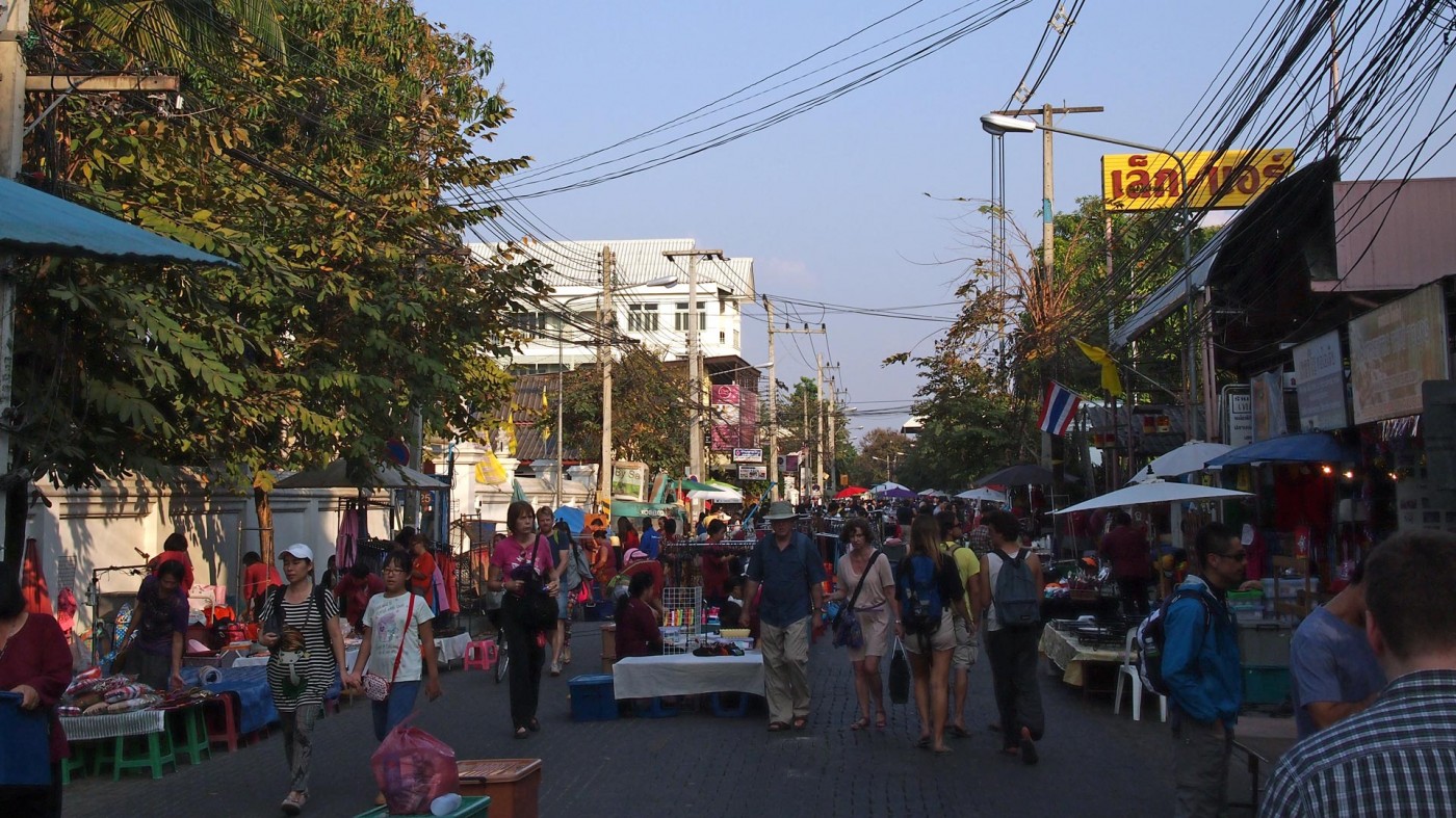 Markt in Chiang Mai, Thailand