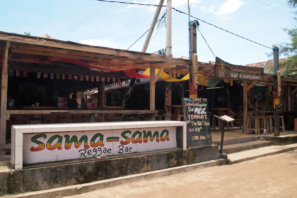 Sama-Sama Reggae Bar, Gili Trawangan