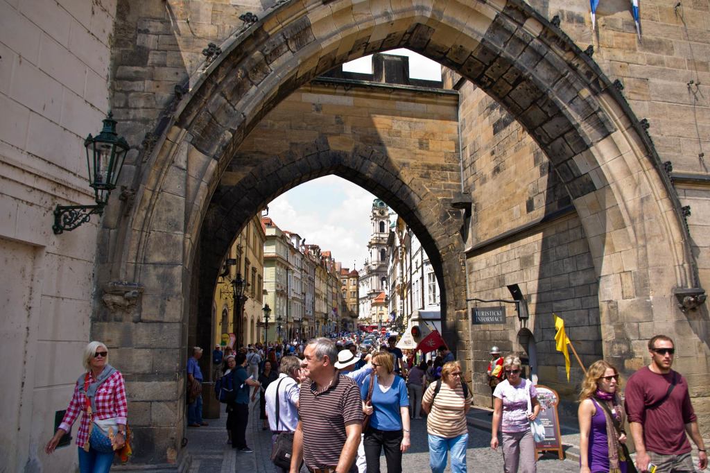 Eingang zur Karlsbrücke, Prag