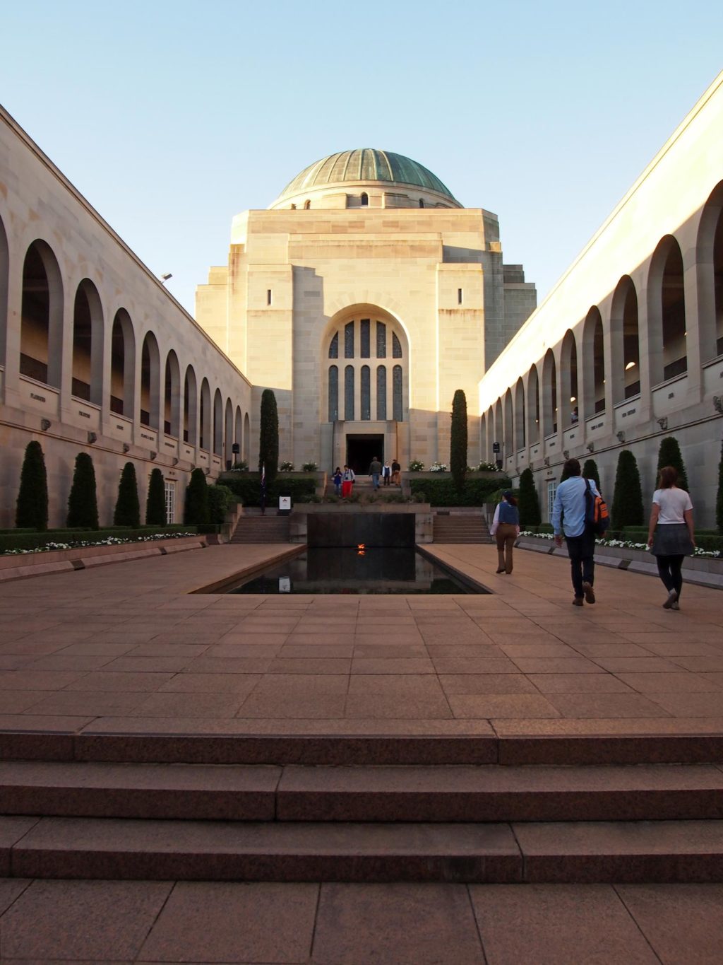 Inner area of the Australian War Memorial