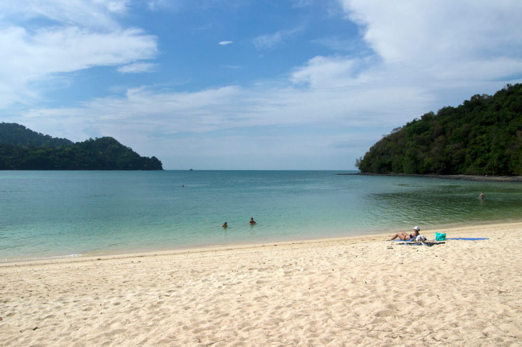 Beach on Pulau Beras Basah, Langkawi