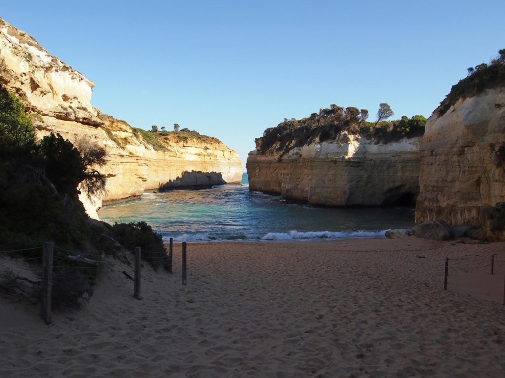 Strand am Loch Ard Gorge an der Great Ocean Road