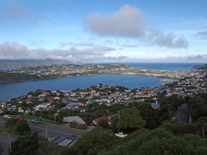 Aussicht vom Mount Victoria, Wellington