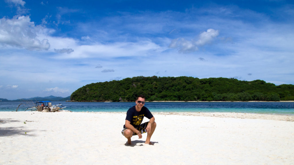 Marcel on Gili Nanggu, Lombok