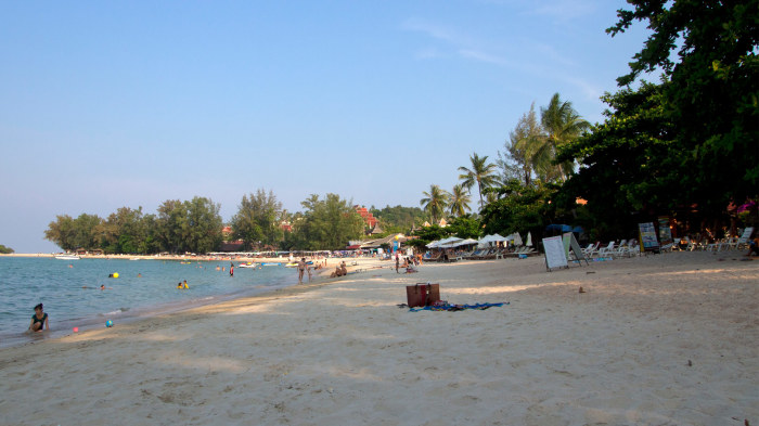 Im September auf Koh Samui, Choeng Mon Beach