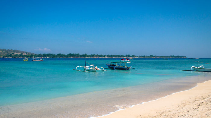 Gili Meno und Gili Trawangan