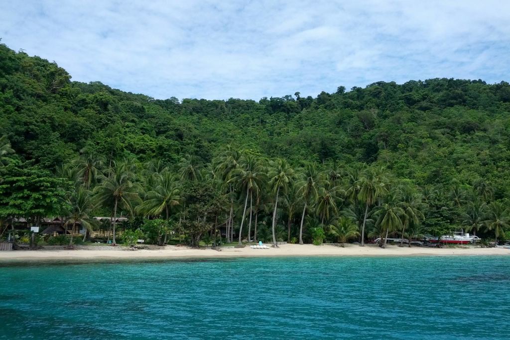 Port Barton on Palawan, Philippines