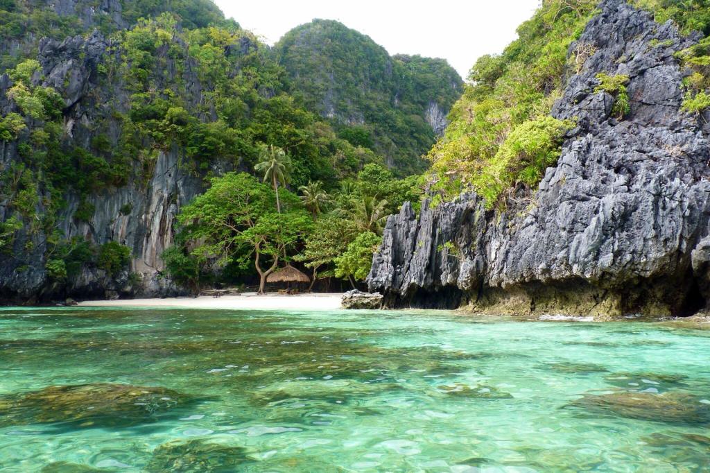 Traumstrand auf den Philippinen