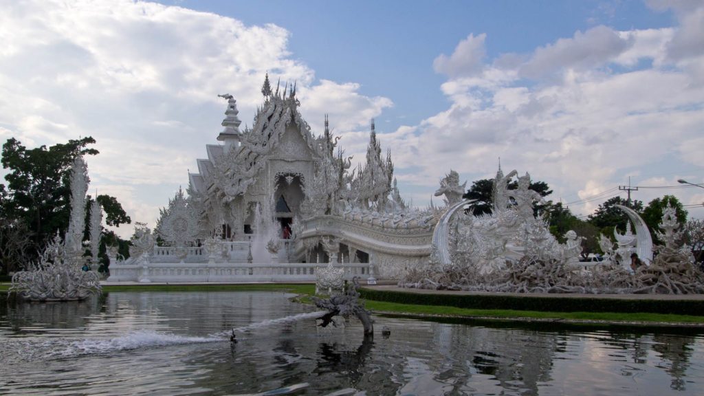Der weiße Tempel - Wat Rong Khun, Chiang Rai