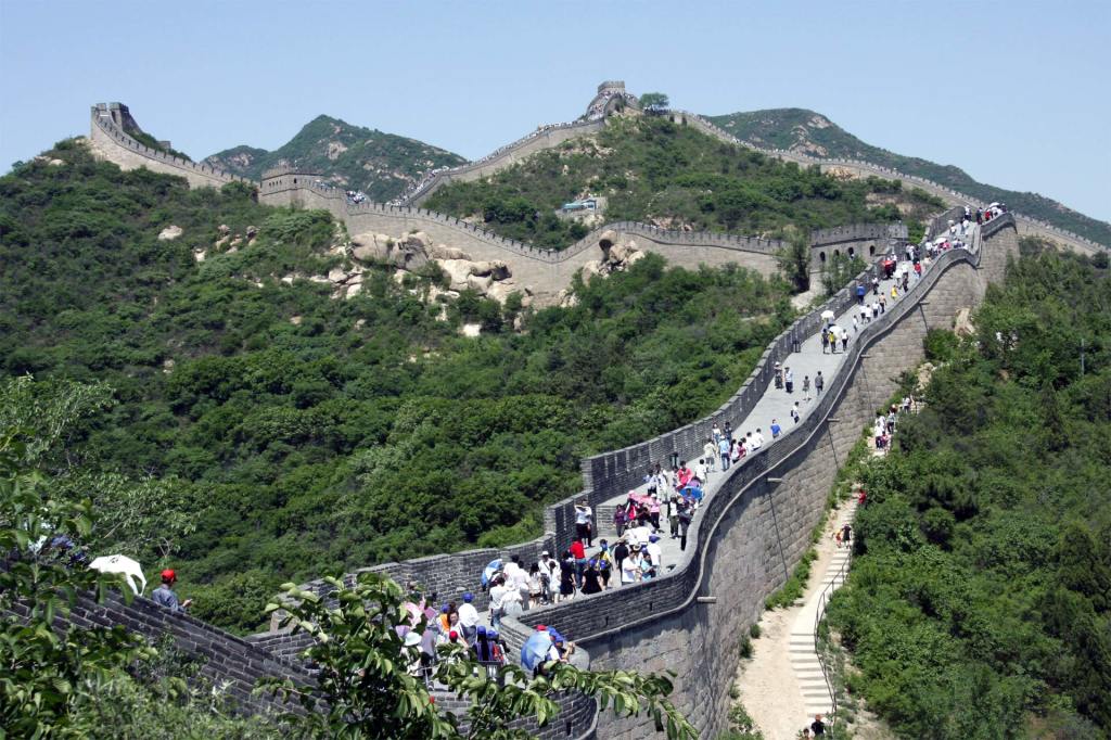 Die Große Mauer in Badaling, China