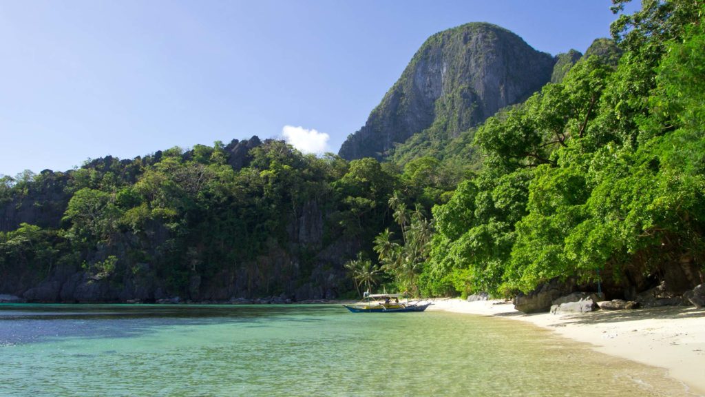 Paradise Beach auf Cadlao Island