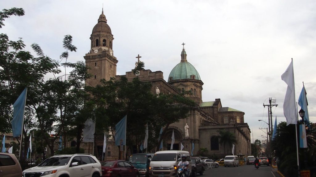 Die Kathedrale von Manila in Intramuros