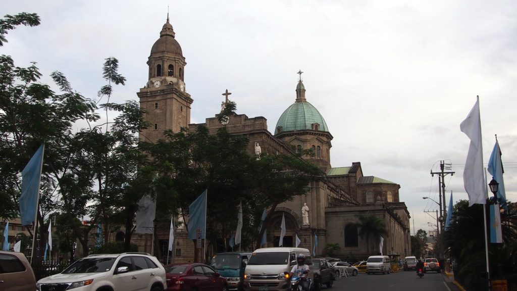 Manila Cathedral in Intramuros