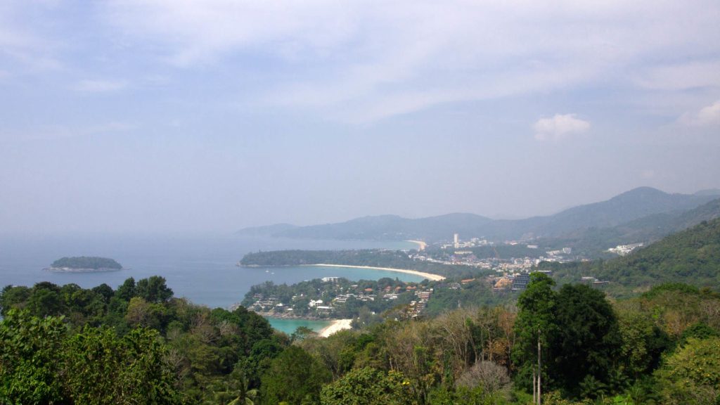 Karon Viewpoint with a view at Kata Noi, Kata and Karon