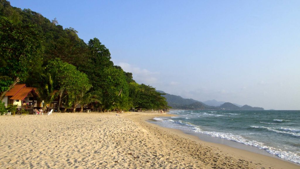 The northern part of White Sand Beach, Koh Chang