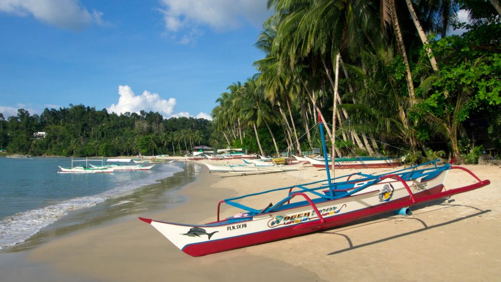 Port Barton Beach, Palawan (Philippinen)