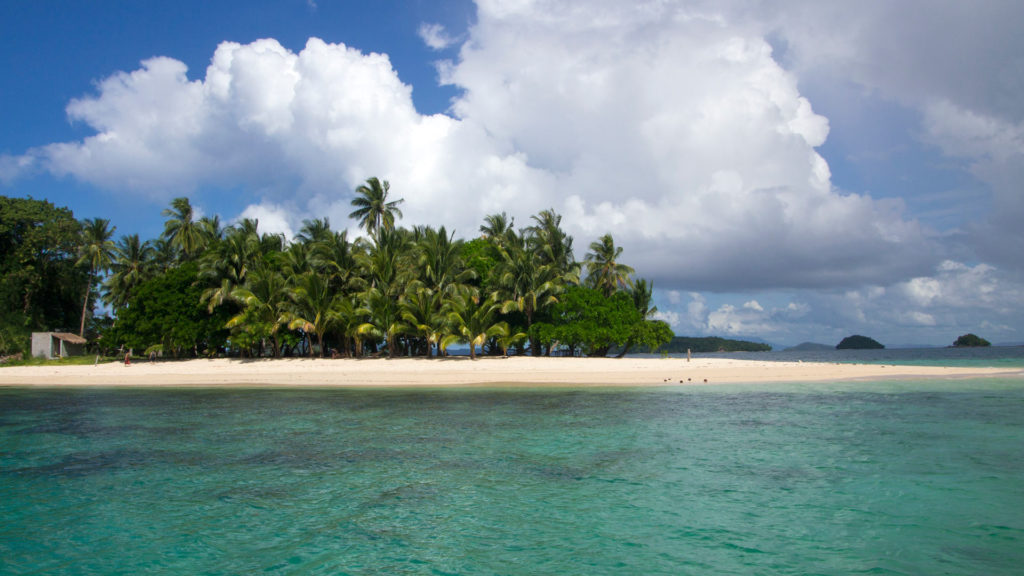 German Island in the archipelago in front of Port Barton