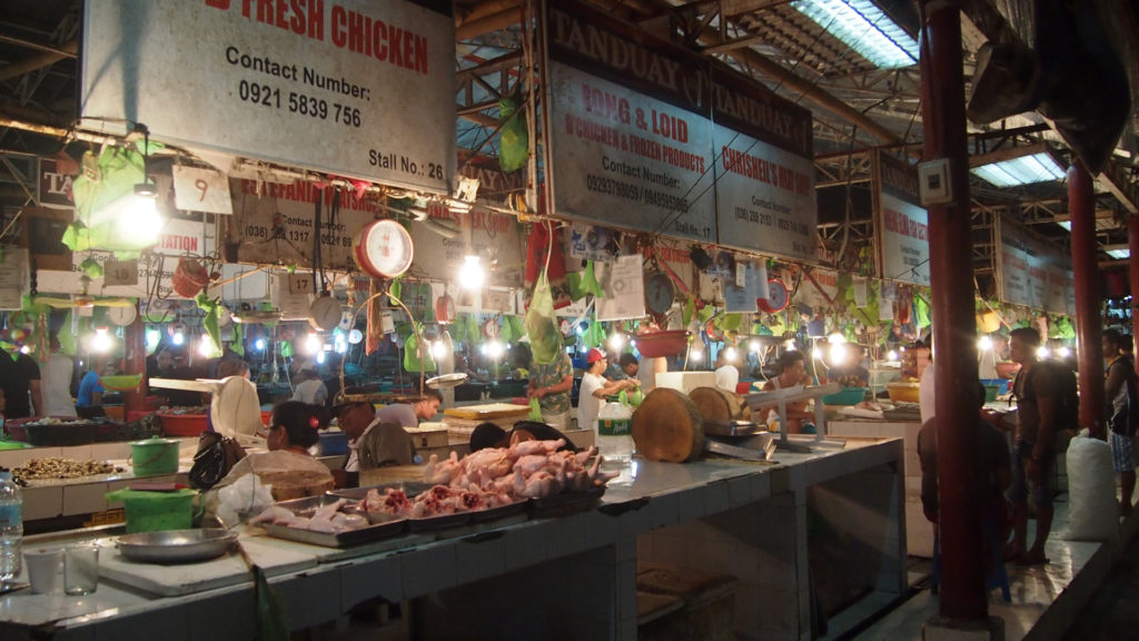 Der Fleisch und Seafood-Markt D'Talipapa