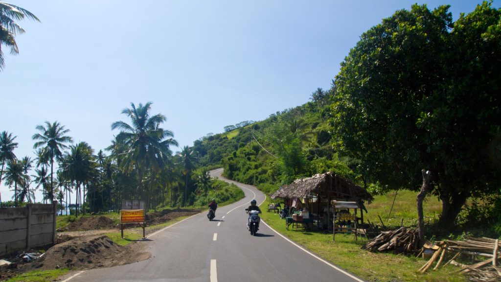 Beach from Senggigi to Pemenang, North Lombok