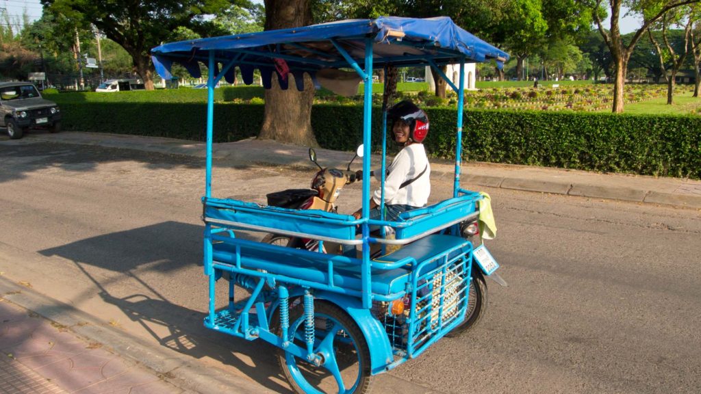 Motorbike-Taxi in Kanchanaburi