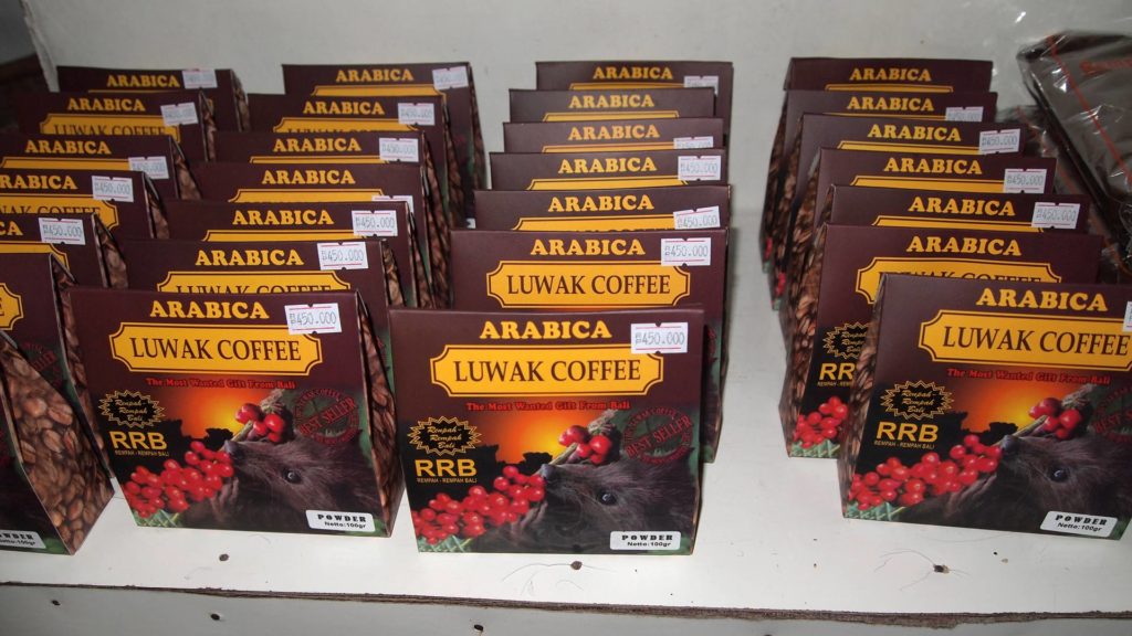 Luwak Kaffee auf Bali