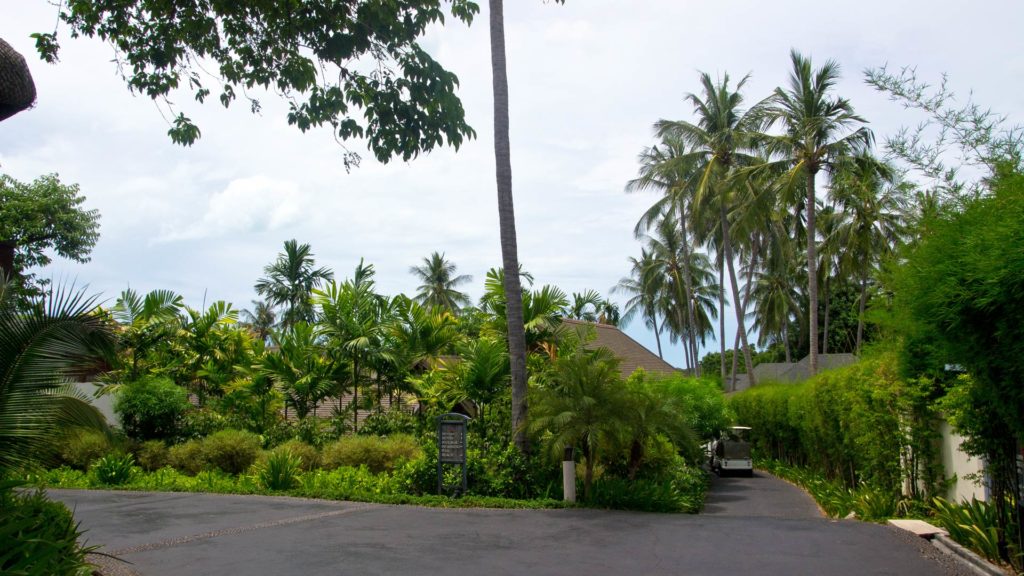Die gepflegte Anlage des Anantara Lawana Resort & Spa, Koh Samui