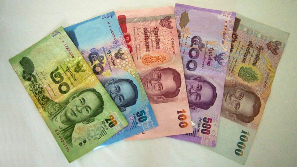 Alle thailändischen Geldscheine
