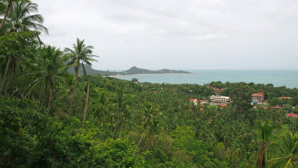 View from the Lamai Viewpoint, Valentine Stone, Koh Samui