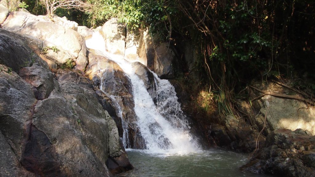 The Namuang Waterfall 2 on Koh Samui