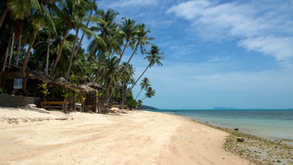 Baan Tai Beach at the north coast of Koh Samui