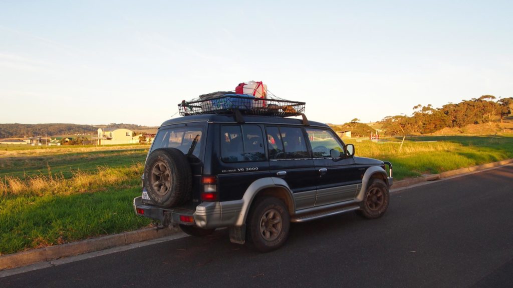 Unser Jeep für den Roadtrip in Australien