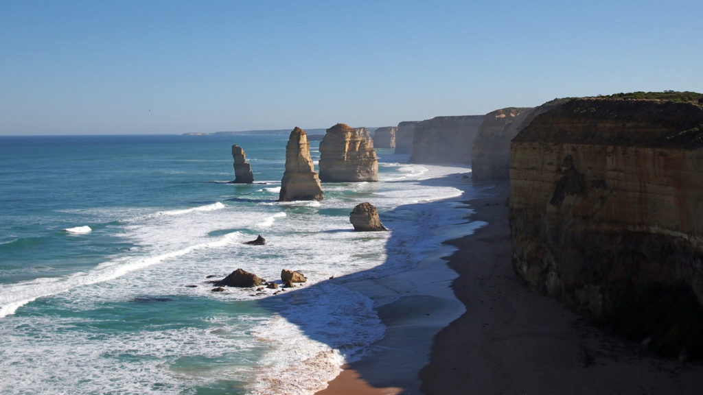 Die Twelve Apostles an der Great Ocean Road, Australien