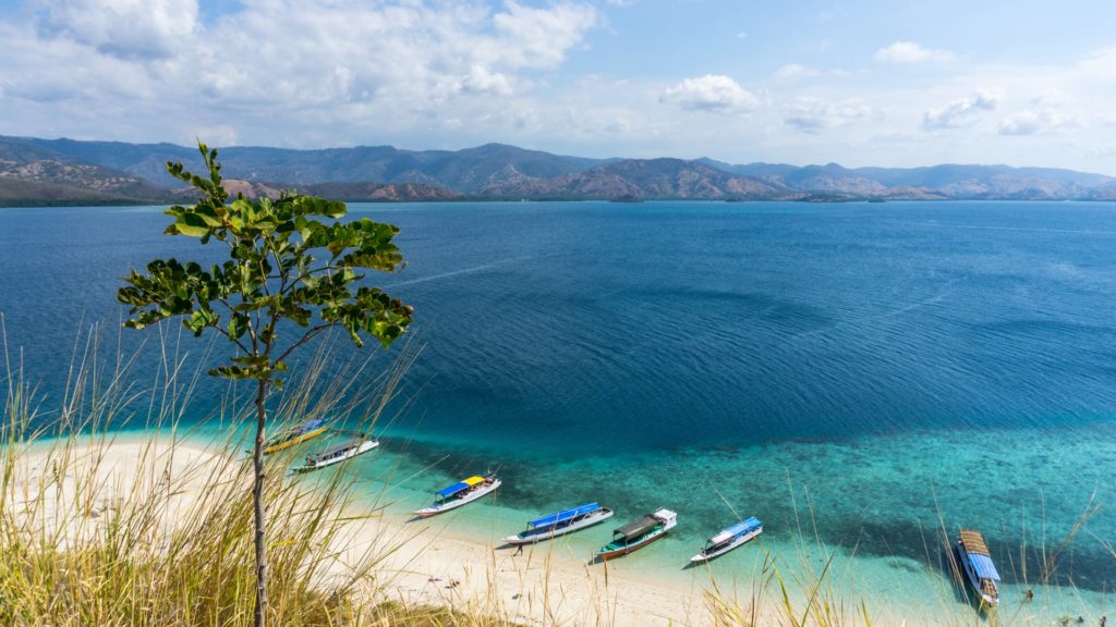 Traumstrand auf einer der 17 Islands, Flores