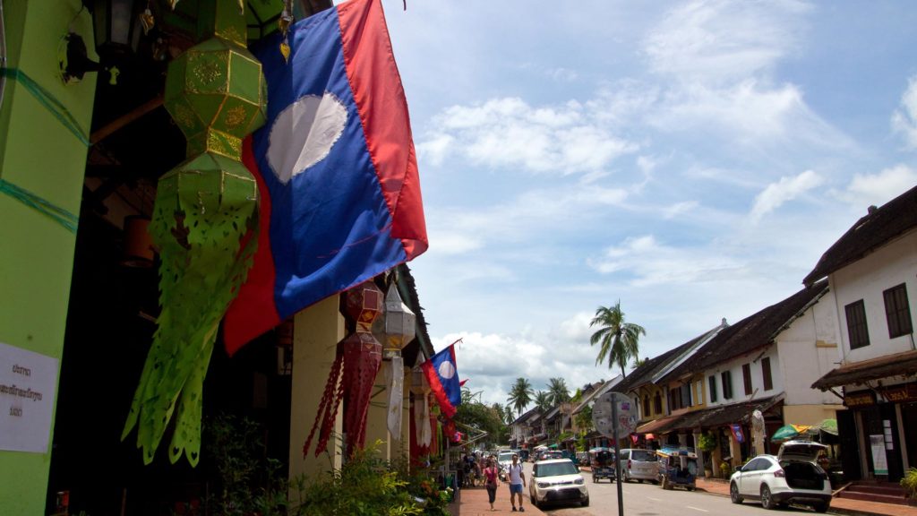 The old town of Luang Prabang, Laos