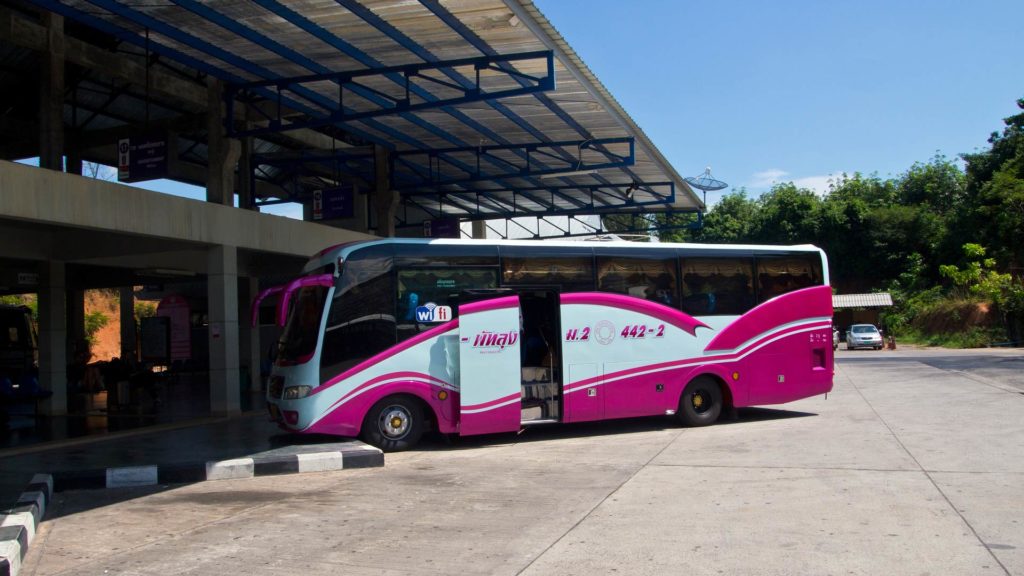 A typical bus in Thailand