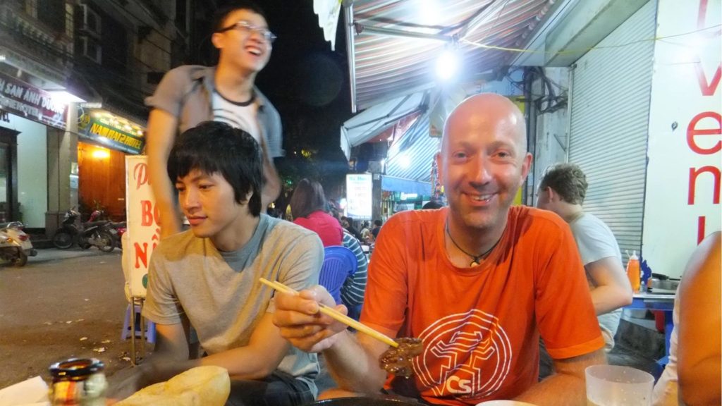Essen in Hanoi, Vietnam
