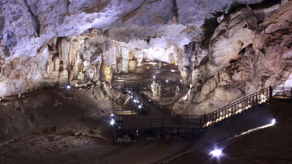 A cave in the Phong Nha Ke Bang National Park, Vietnam