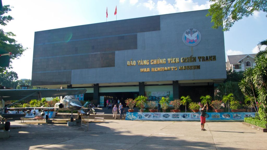 The War Remnants Museum in Ho Chi Minh City