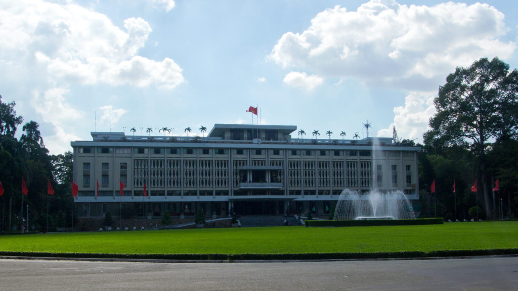 Der Wiedervereinigungspalast von Ho Chi Minh City, Vietnam