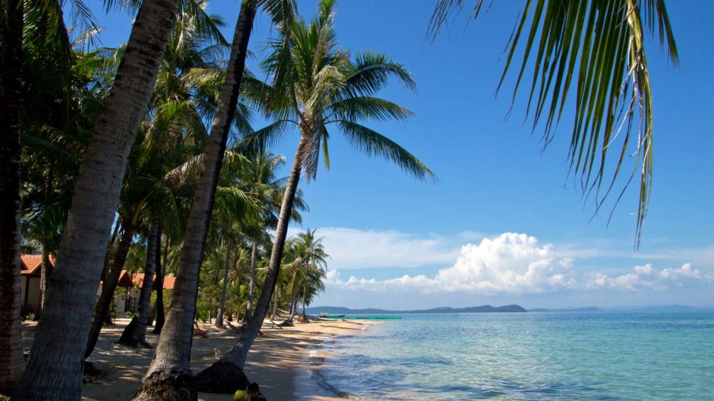 Ganh Dau Beach in the north of Phu Quoc, Vietnam