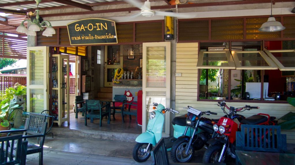 Das Ga-o-in Café in der Altstadt von Lampang